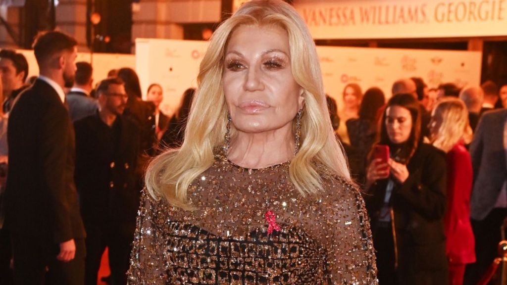 Donatella Versace beauty transformation