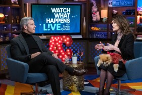 Andy Cohen and Lisa Vanderpump on WWHL