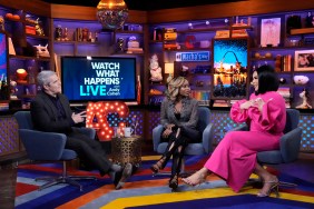 Quad Webb, Andy Cohen, and Mia Thornton on Watch What Happens Live