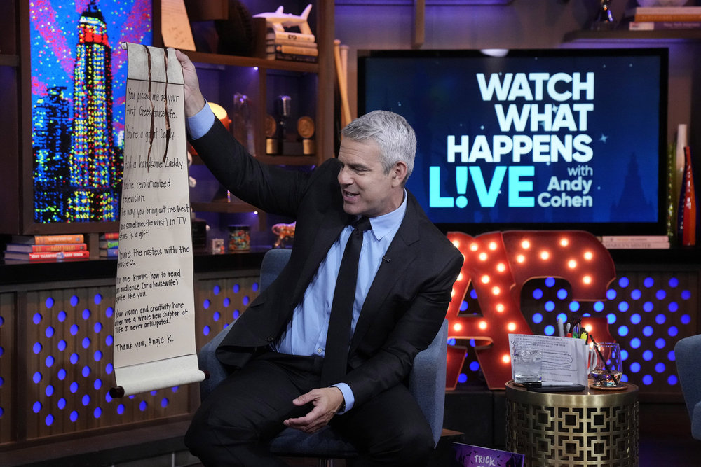 Andy Cohen WWHL 