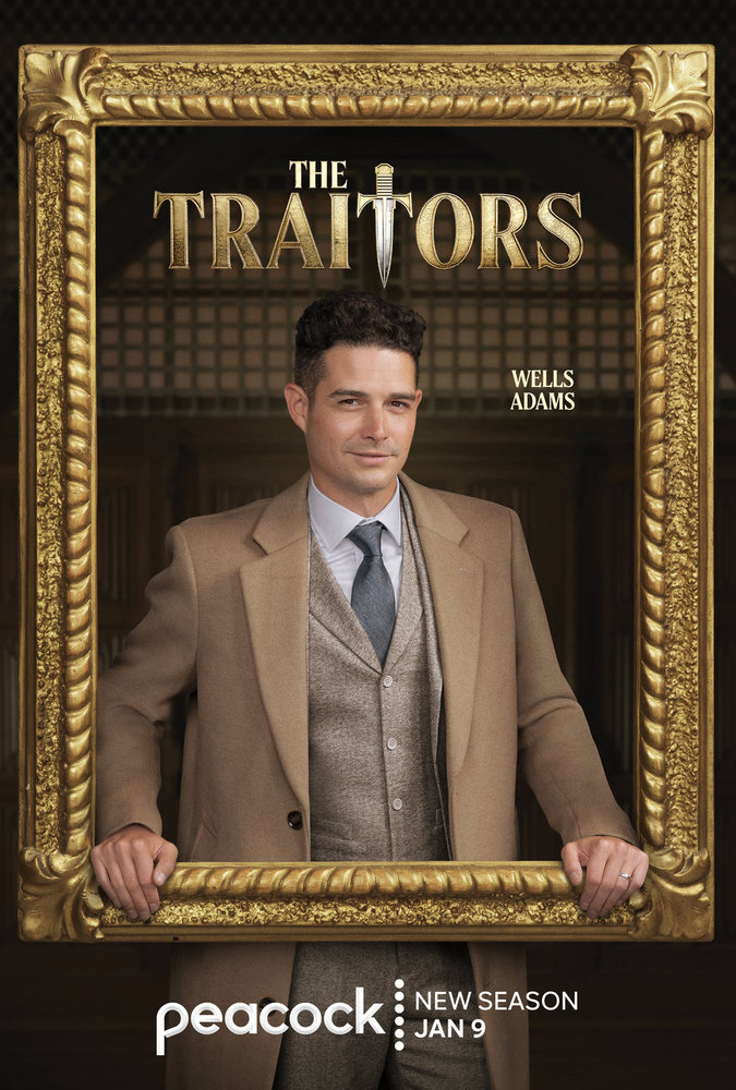 Wells Adams for The Traitors Season 3