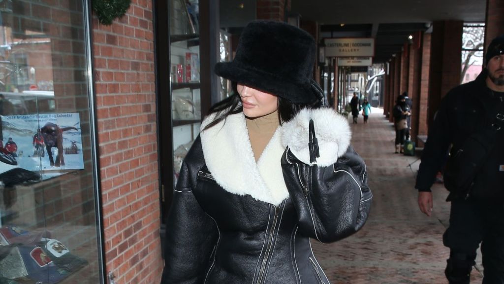 Kylie Jenner is seen out and about on December 30, 2022 in Aspen, Colorado.