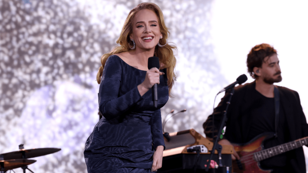 Adele performs onstage at Messe München on August 02, 2024 in Munich, Germany.