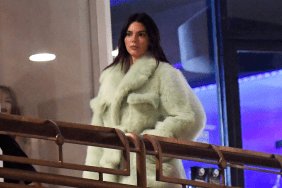 Kendall Jenner is seen leaving Sushi Park on October 27, 2023 in Los Angeles, California.