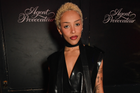 Doja Cat attends Agent Provocateur's Christmas Campaign launch at The Marquis Cornwallis on November 13, 2024 in London, England.