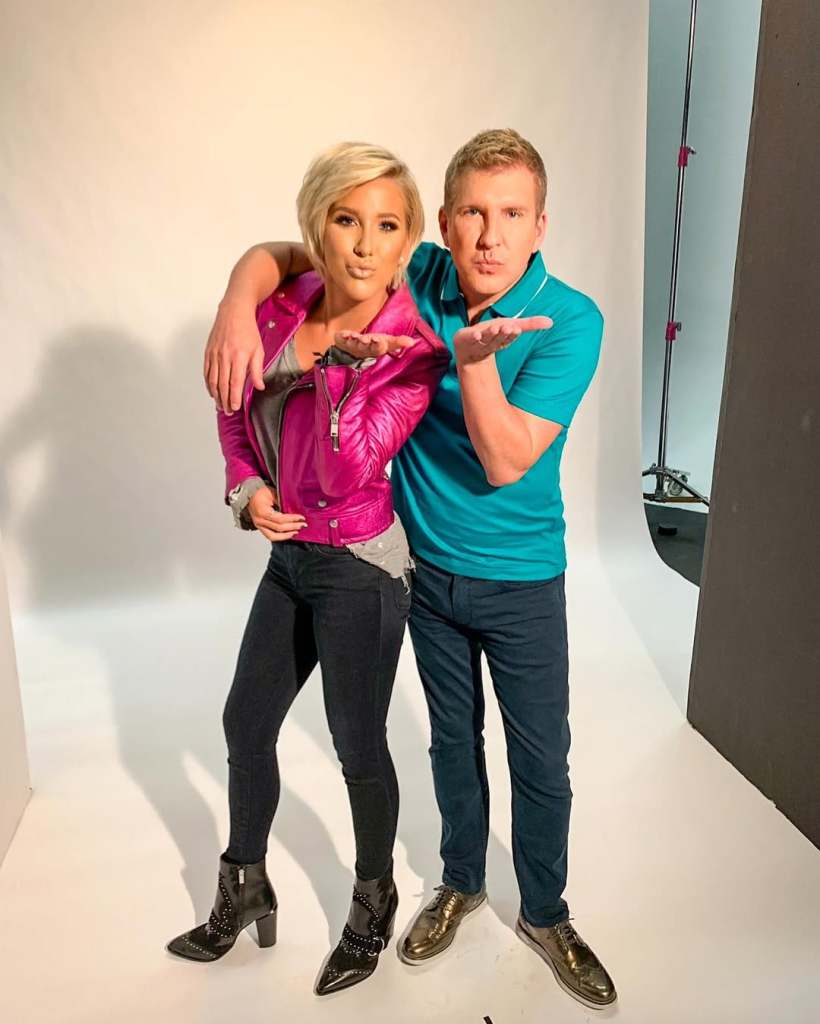 Savannah Chrisley and Todd Chrisley