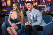 Brittany Cartwright and Jax Taylor WWHL