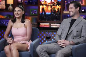 Paige DeSorbo and Craig Conover on WWHL