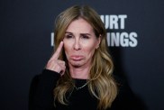 Carole Radziwill making a pouty face