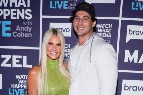 Madison LeCroy and Brett Randle backstage at Watch What Happens Live