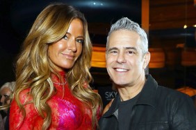 Kelly Bensimon and Andy Cohen