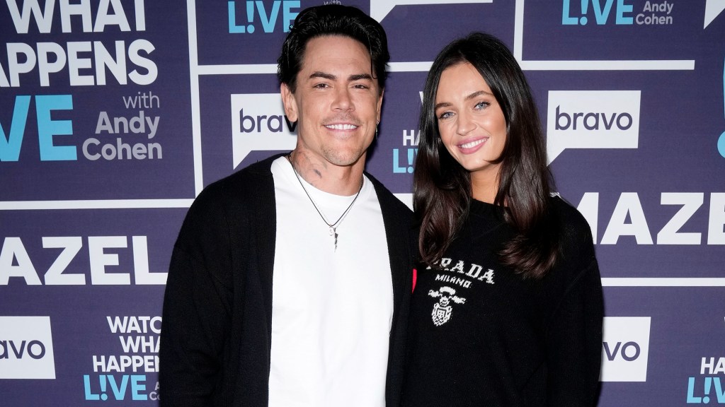 Tom Sandoval and Victoria Lee Robinson at Watch What Happens Live