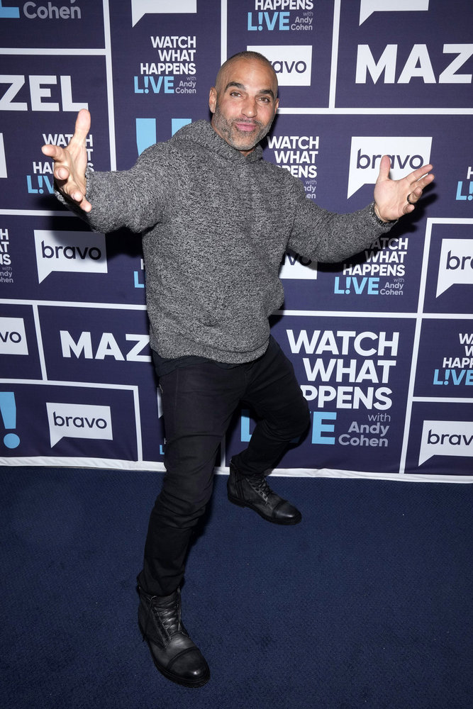 Joe Gorga backstage at Watch What Happens Live 