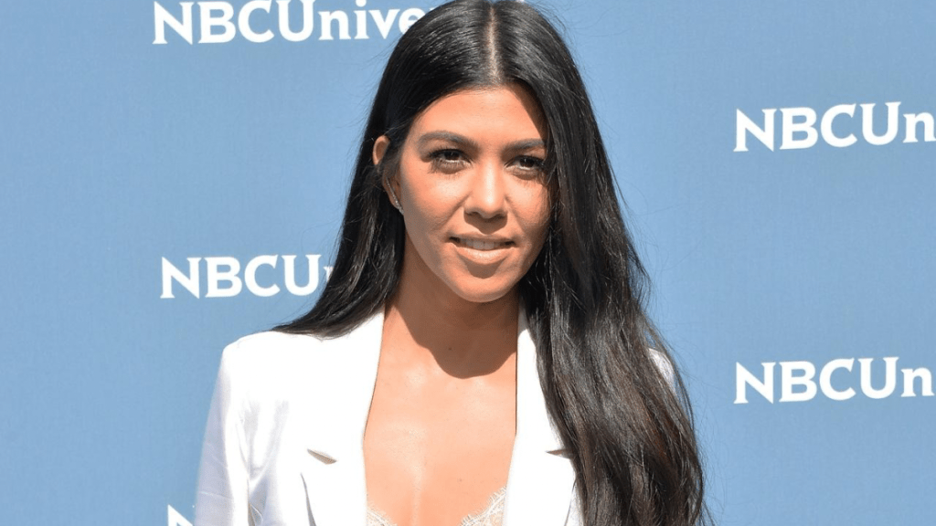 Kourtney Kardashian throwback teen photo