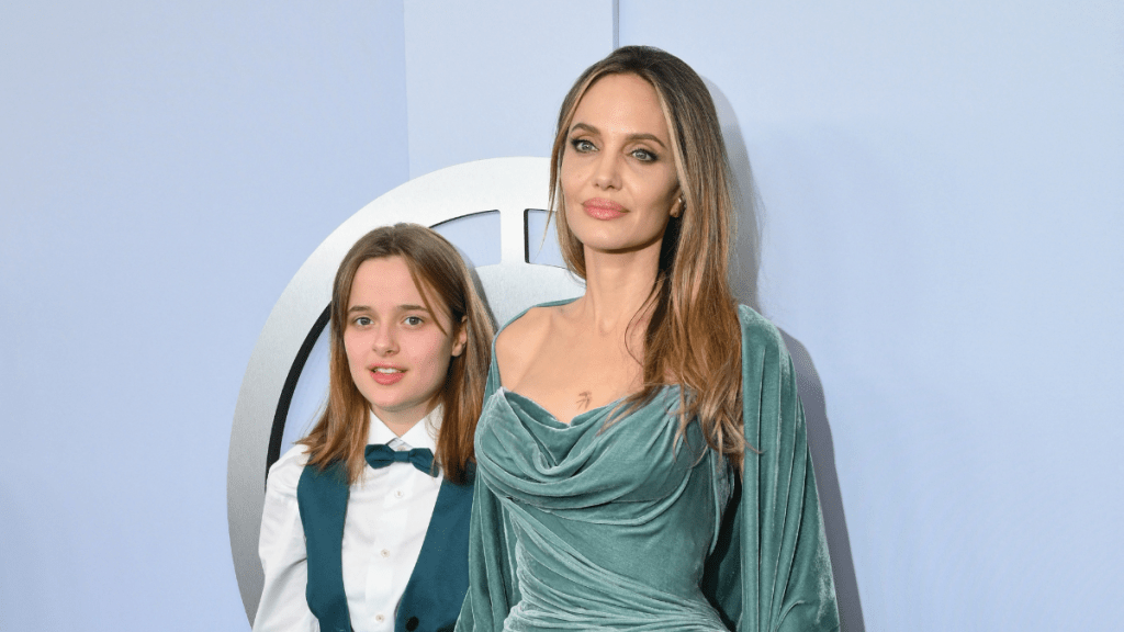 Angelina Jolie with daughter Vivienne Jolie