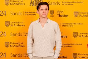 Tom Holland attends the Opening Night of the Sands: International Film Festival of St Andrews on April 19, 2024 in St Andrews, Scotland.