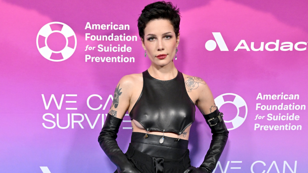 Halsey attends Audacy's 9th Annual We Can Survive Concert in Partnership with the American Foundation for Suicide Prevention at Hollywood Bowl on October 22, 2022 in Los Angeles, California.