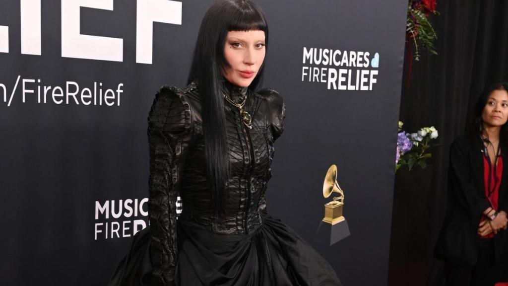 Lady Gaga in 67th Grammys Awards 2025 (Photo Credit: Jon Kopaloff / Stringer, Getty Images)