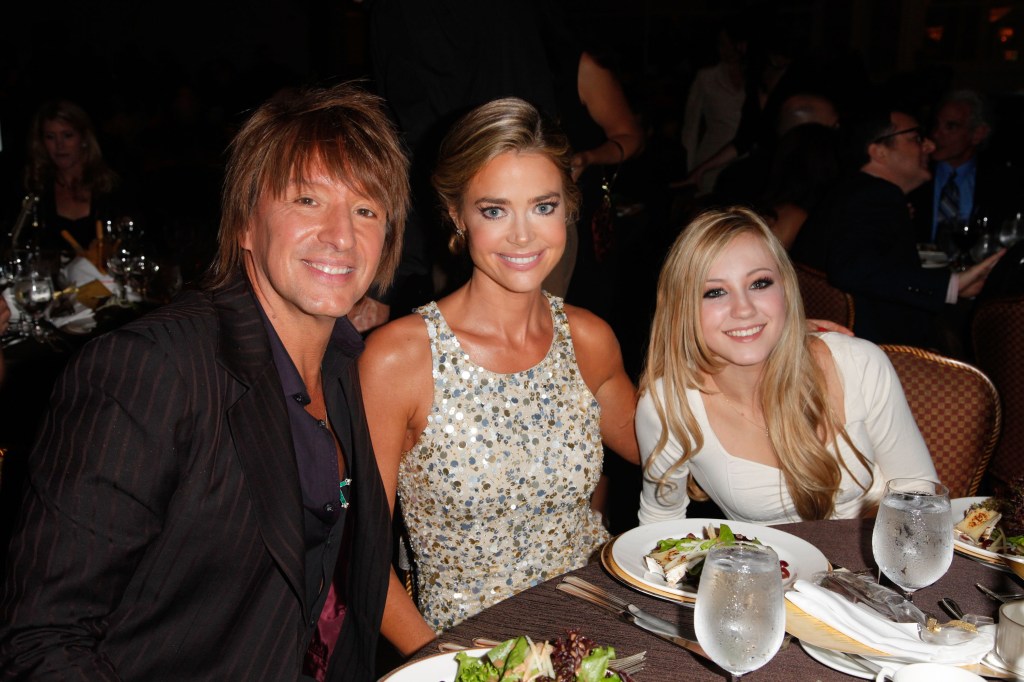 Richie Sambora, Denise Richards, Ava Sambora 