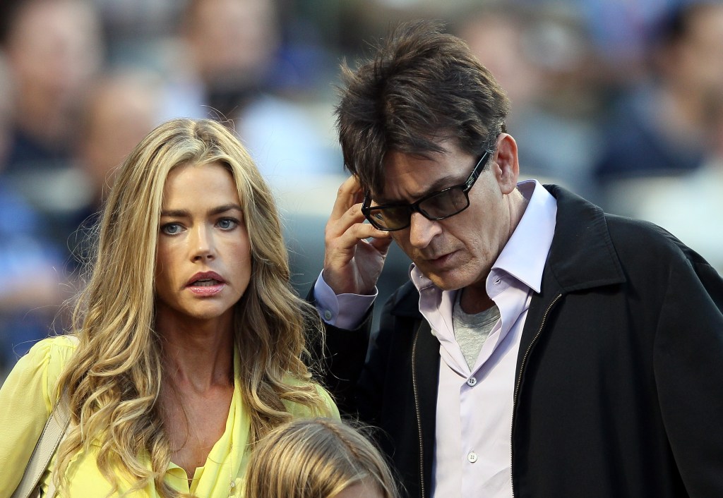 Charlie Sheen Denise Richards