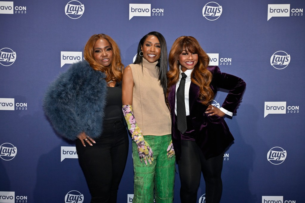 Dr. Heavenly, Dr. Jackie, and Phaedra Parks at BravoCon 2023