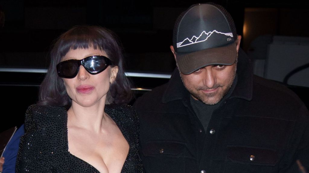 Lady Gaga and Michael Polansky are seen on March 09, 2025 in New York City.