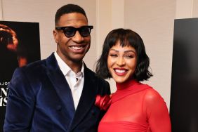 Jonathan Majors Meagan Good wedding