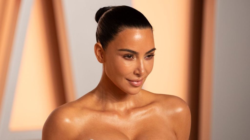 Kim Kardashian Poses in Couture Around the House in Fun Photos