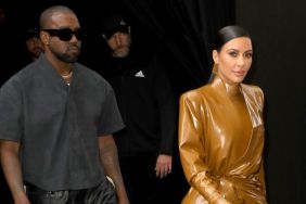 Kim Kardashian and Kanye West attend the Balenciaga show as part of the Paris Fashion Week Womenswear Fall/Winter 2020/2021 on March 01, 2020 in Paris, France.