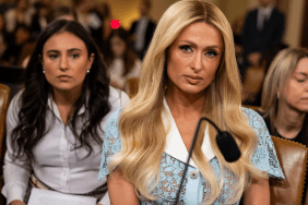 TV personality and child welfare advocate Paris Hilton arrives to testify at the House Committee on Ways and Means hearing on "Strengthening Child Welfare and Protecting Americas Children" on June 26, 2024 in Washington, DC.