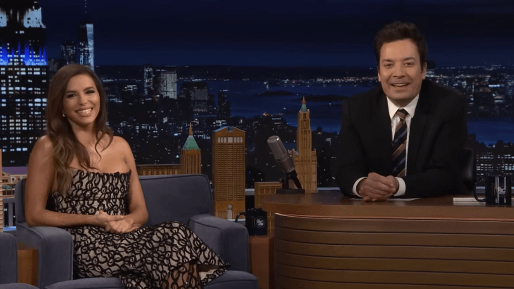 Eva Longoria on The Tonight Show Starring Jimmy Fallon