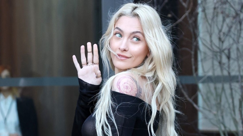 Paris Jackson attends the Stella McCartney Womenswear Fall/Winter 2025-2026 show as part of Paris Fashion Week on March 05, 2025 in Paris, France.